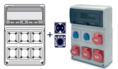 CABLED INDUSTRIAL BOXES IP44 2