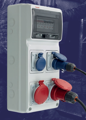CABLED INDUSTRIAL ENCLOSURES IP65