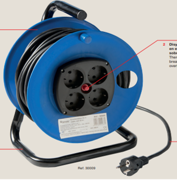 EXTENSION CORDS AND CABLE REELS